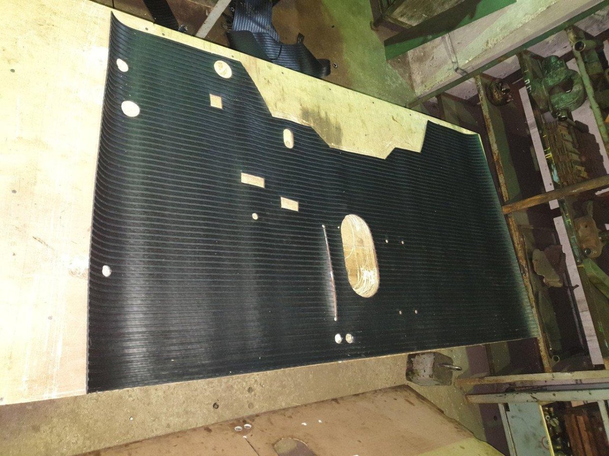 Коврик пола кабины ЗИЛ 130