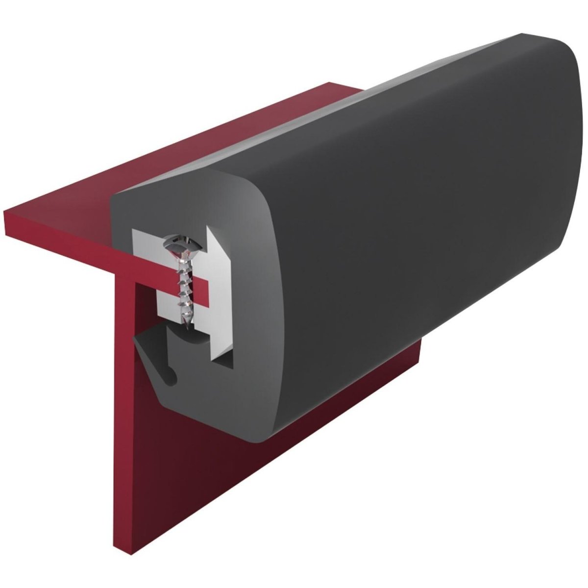 Резиновый отбойник, привальный брус