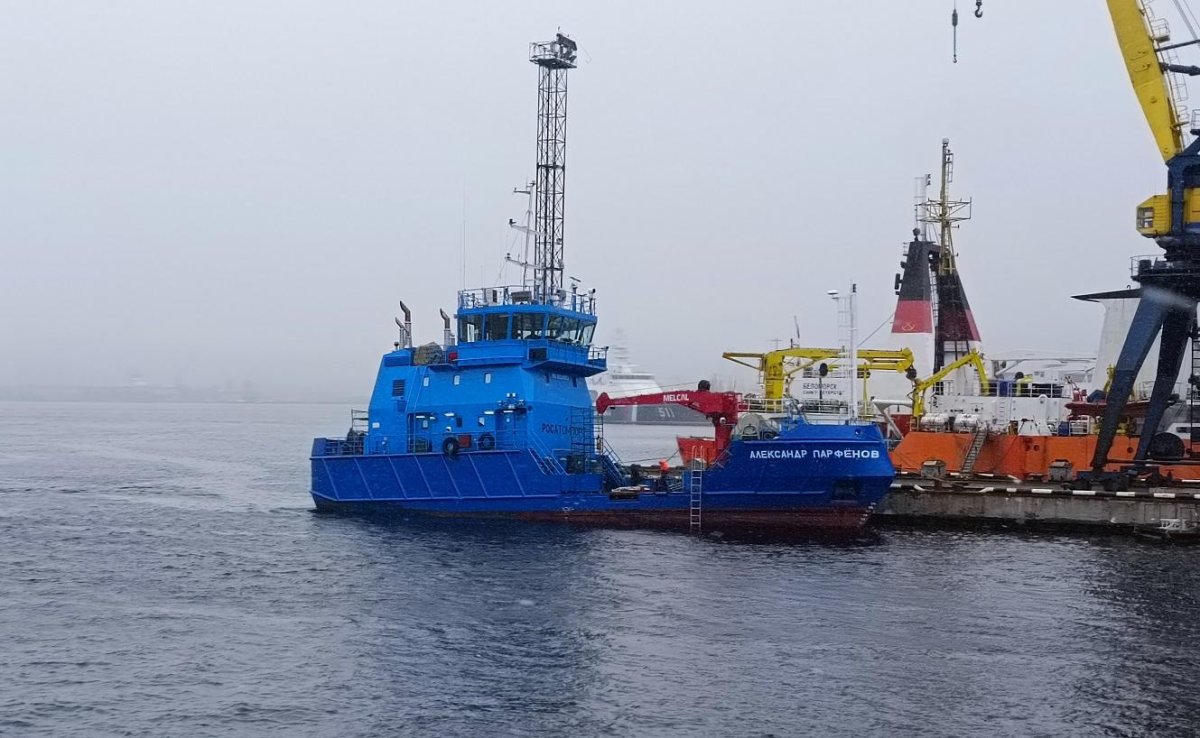 Лоцмейстерское судно «Александр Парфенов»