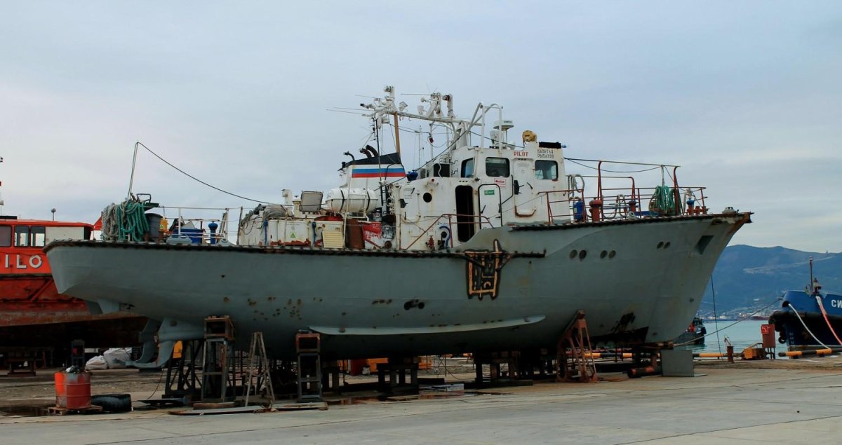 Лоцманский катер проект 1459