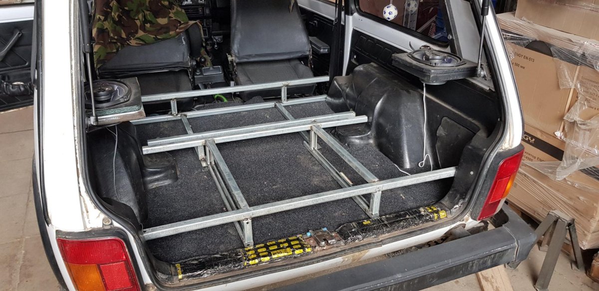 Органайзер в ниву 2131