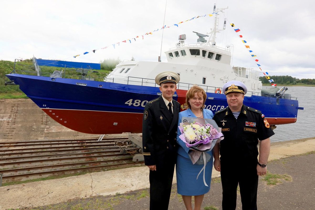 Катер Росгвардии Грачонок