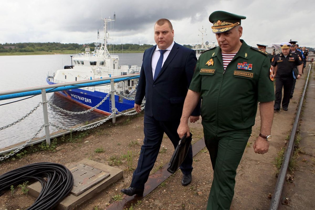 Катер Афалина Росгвардия