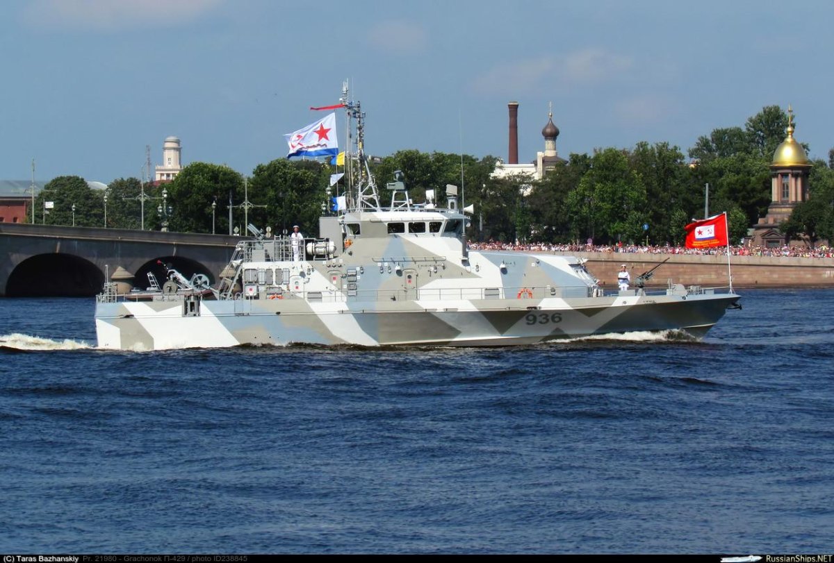 Противодиверсионный катер Грачонок