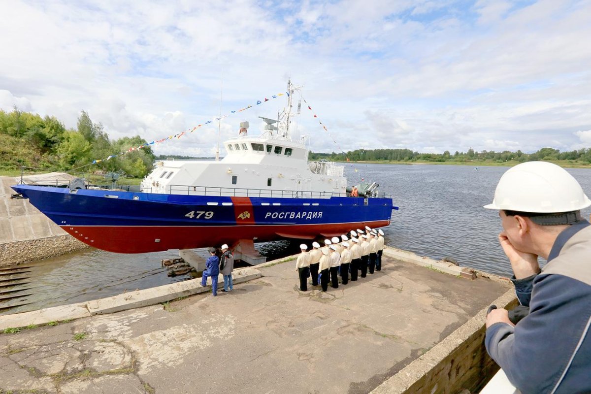 Афалина катер Росгвардии