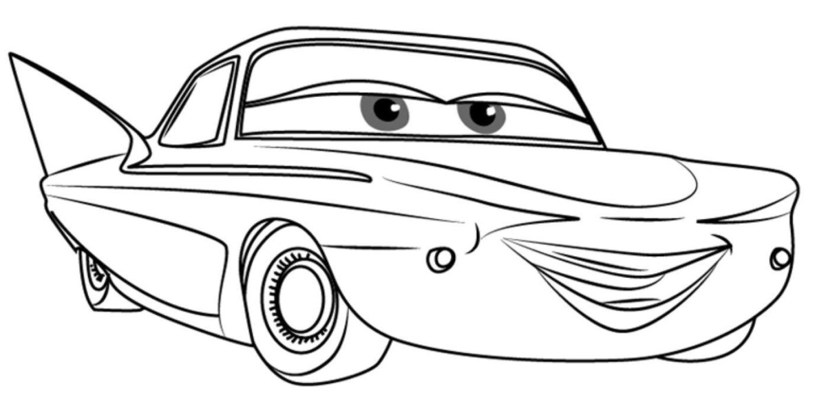 Док Хадсон раскраска