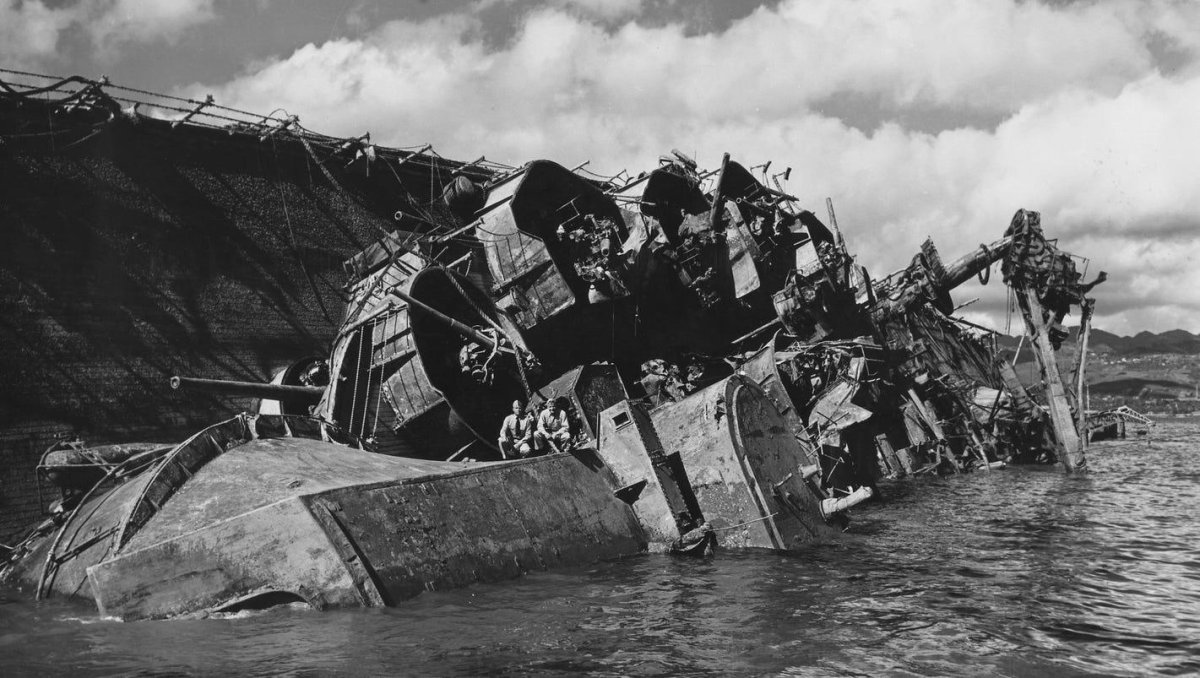 Линкоры в Перл Харбор