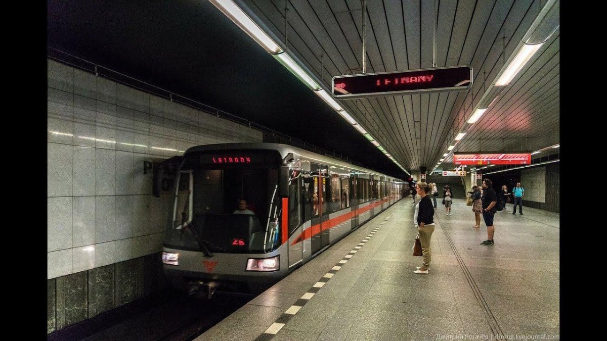 Пражское метро Чехия
