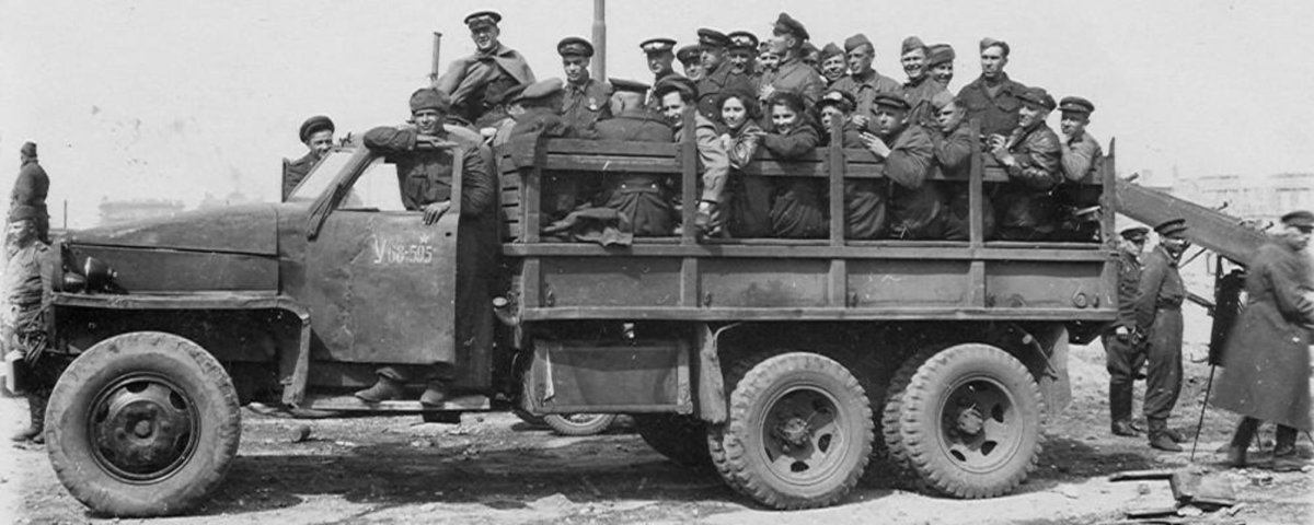 Студебеккер грузовик 1941-1945