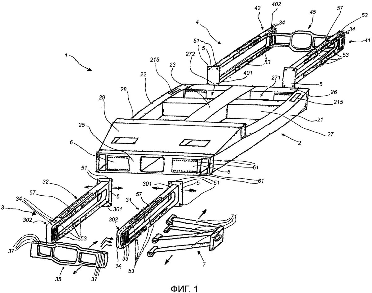 Лонжеронная рама КАМАЗ КАМАЗ-5320
