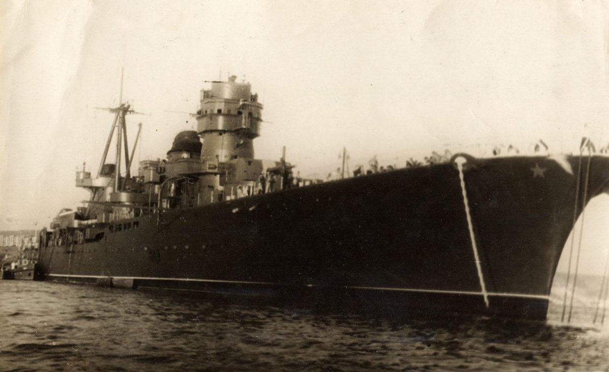 Крейсер "Emanuele Filiberto Duca d'Aosta", 1935г