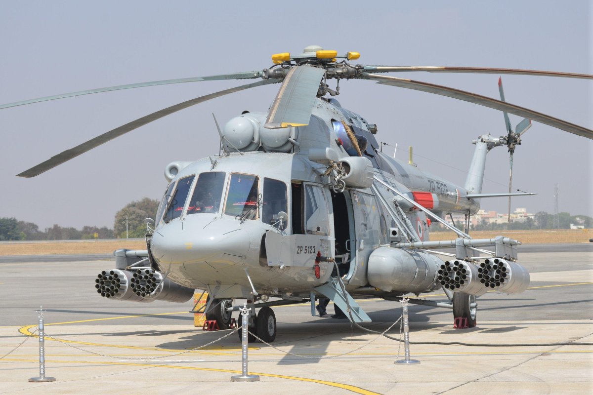 Ми 17 военный