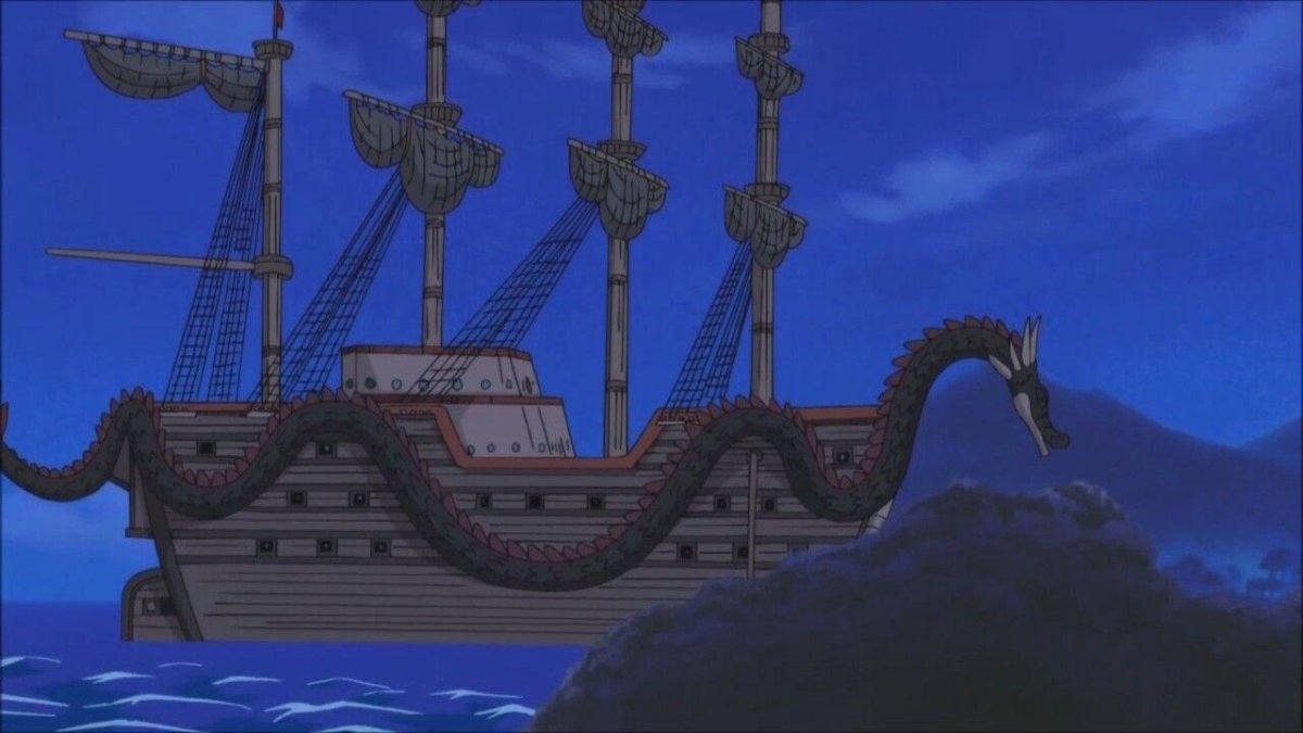 Корабль драгон Ван Пис