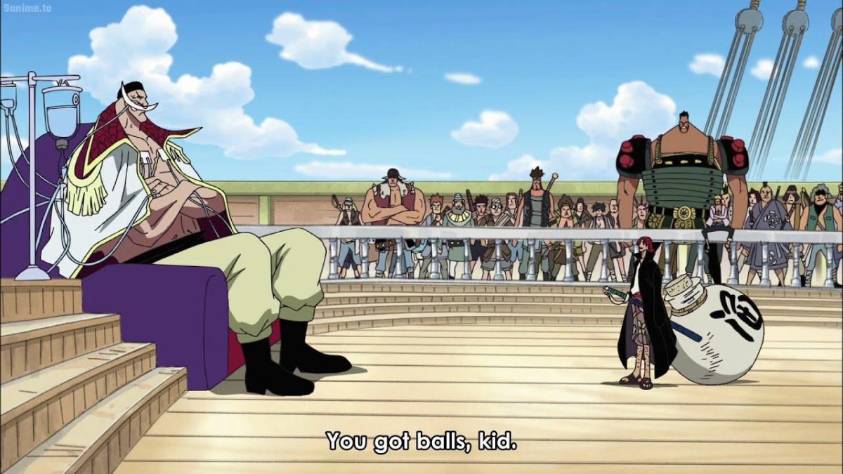 Ван Пис Шанкс и Белоус