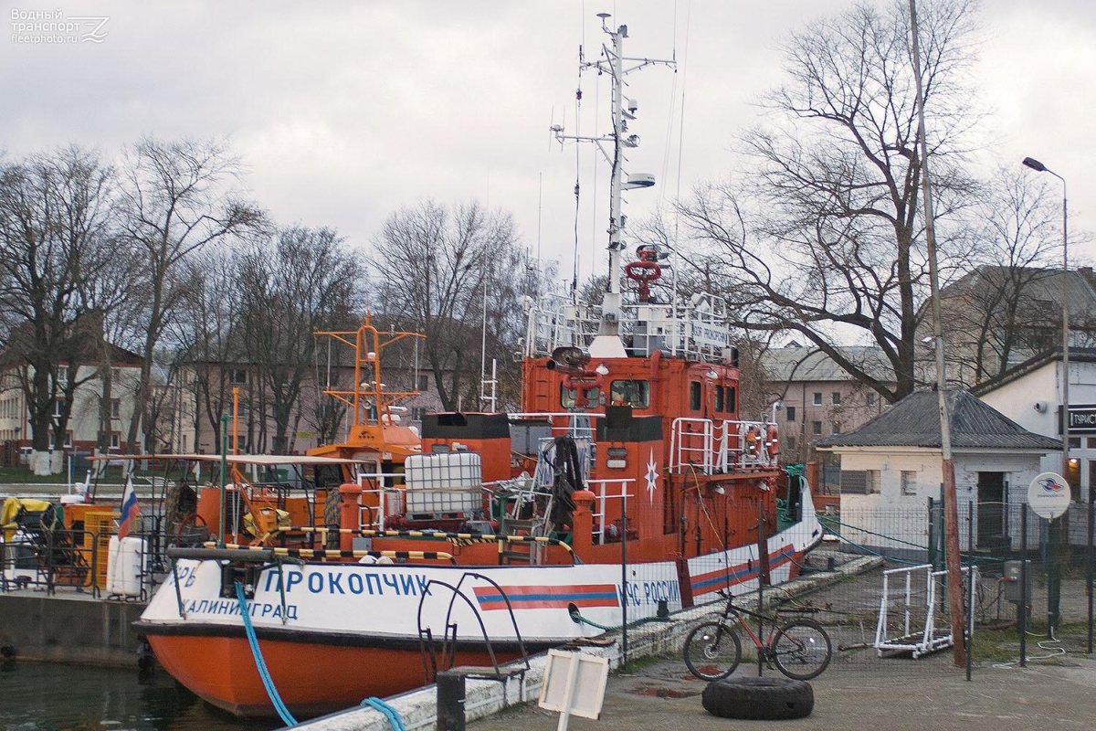 Пожарный катер Игорь Прокопчик