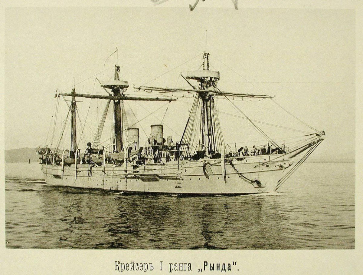 Корвет рында 1885