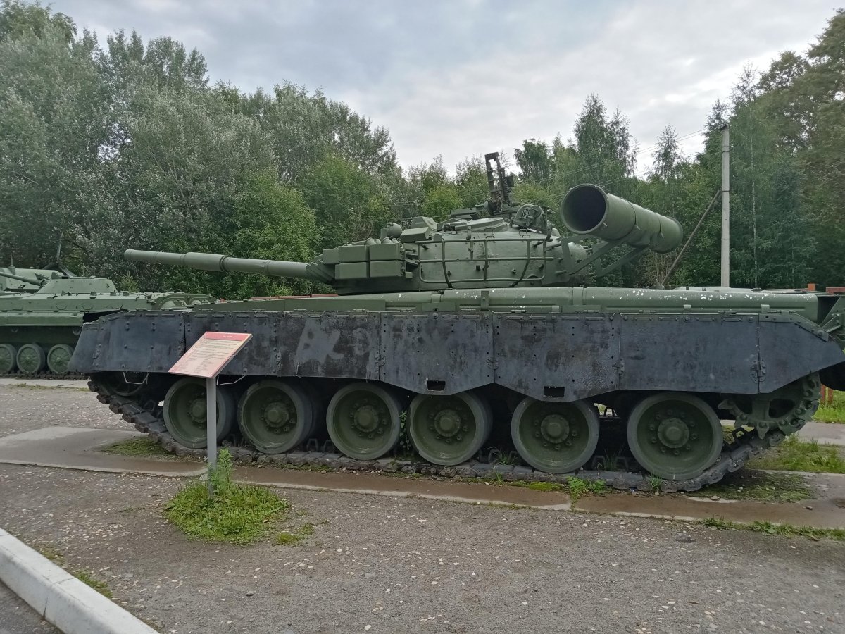 Т80 танк парк Победы