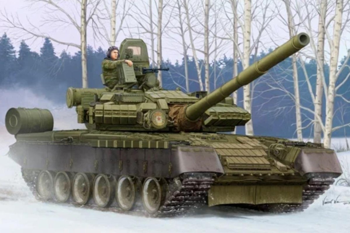 Т-80бв Трумпетер