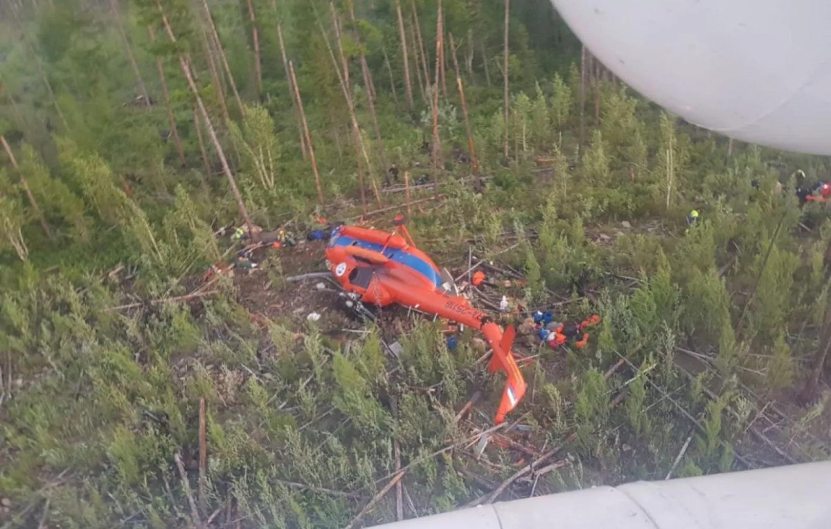 Ми-8 вертолет Якутия