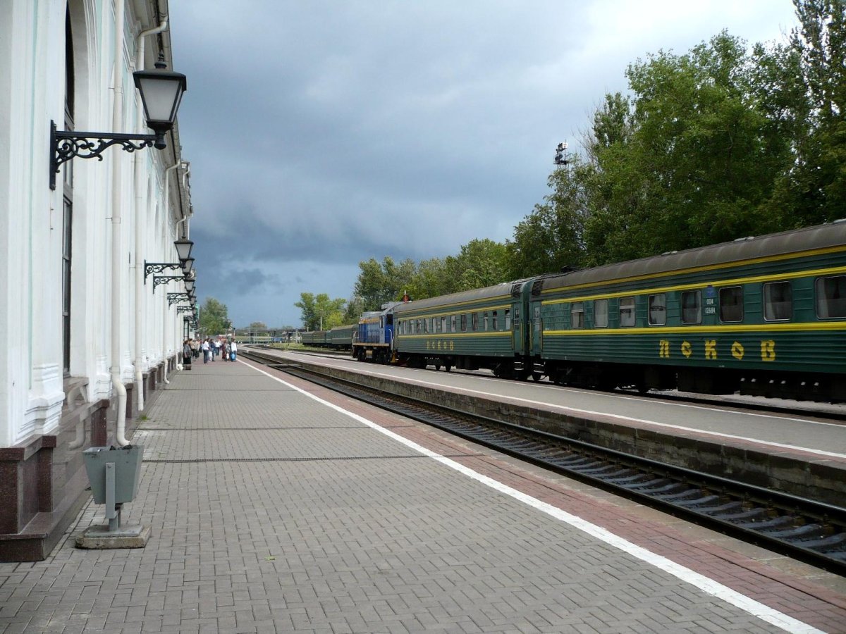 Поезд Псков Великие Луки