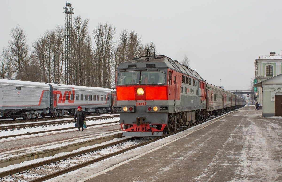 Станция Псков пассажирский
