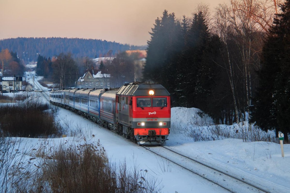 Поезд картинка