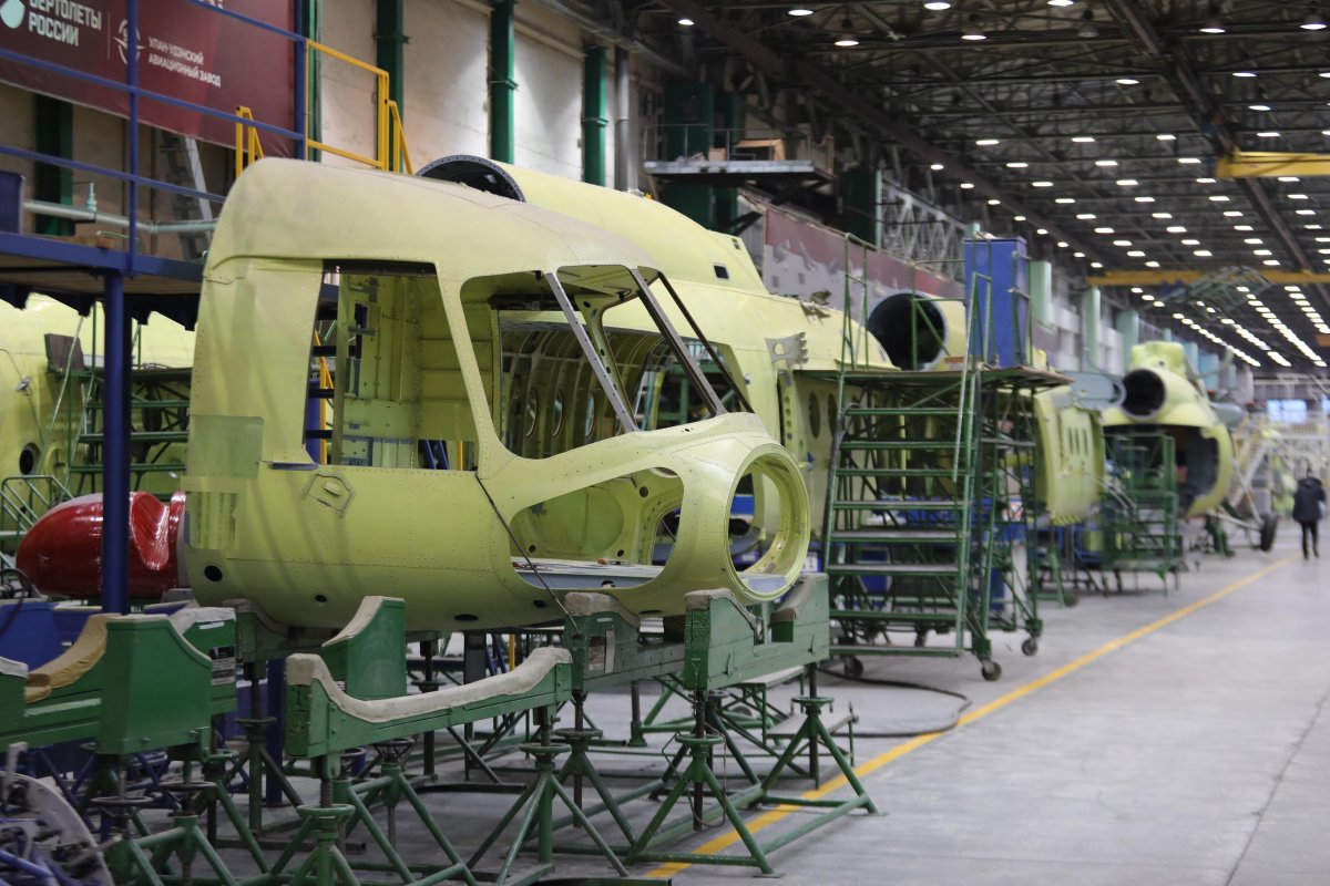 Путин на Улан-Удэнском авиационном заводе