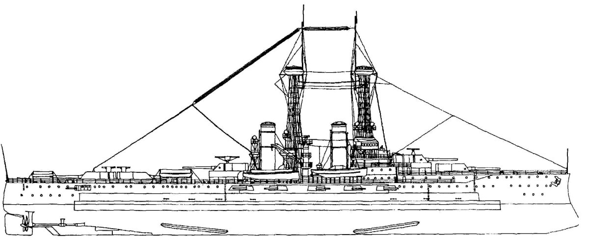 Линейный корабль ВВ-36 Nevada