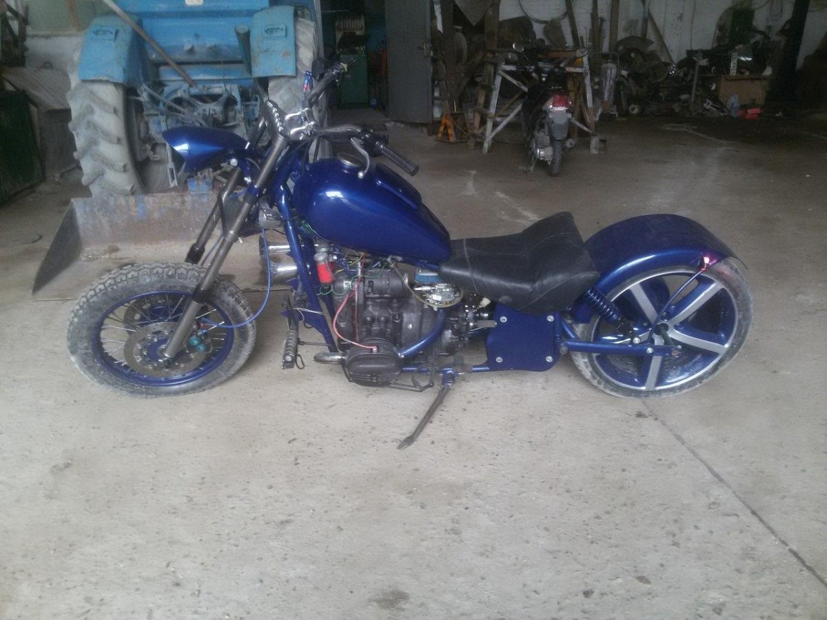 Самодельный мотоцикл