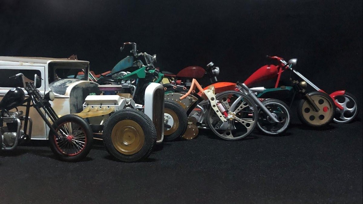 Мотоциклы самоделки модели