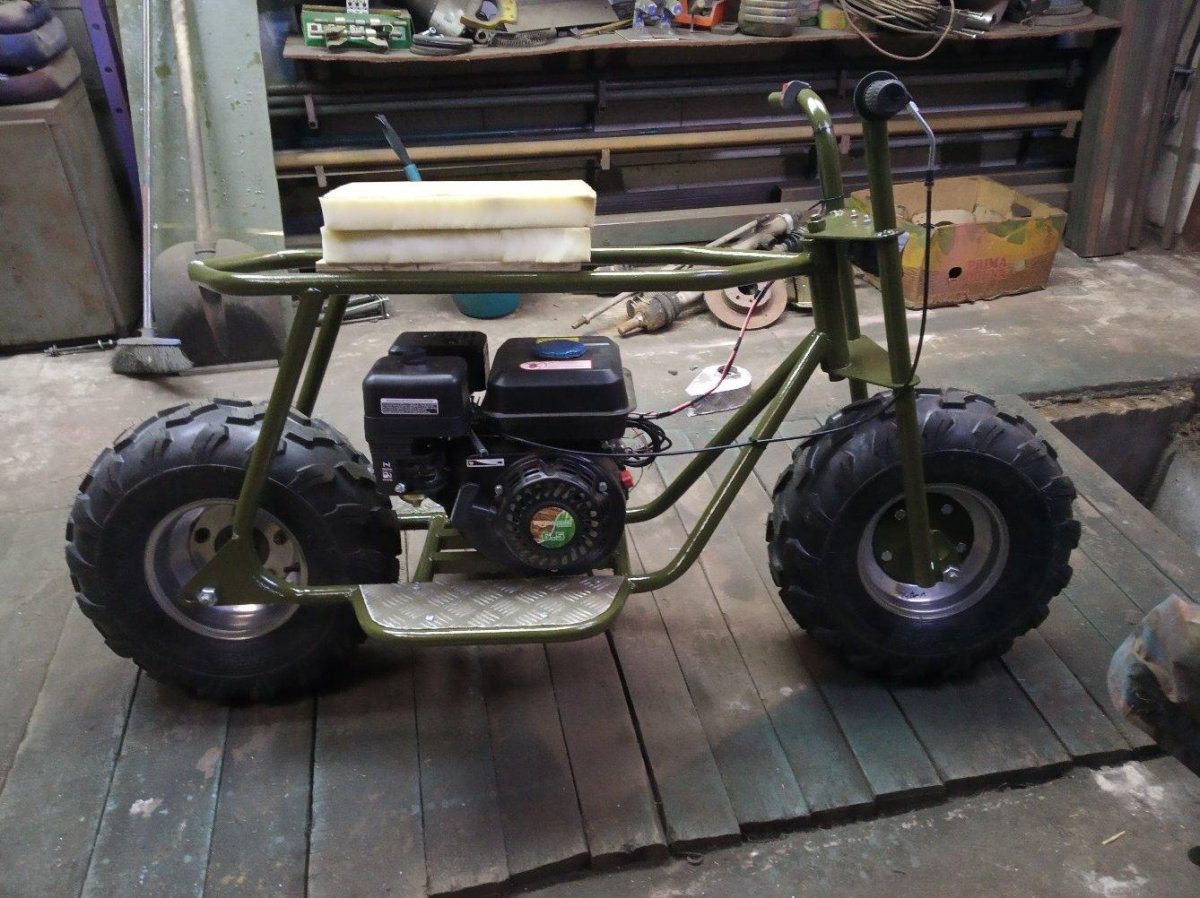 Полноприводный мотоцикл Тарусь 2х2