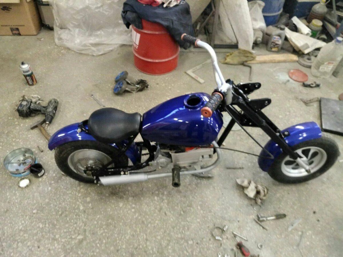 Чоппер из скутера