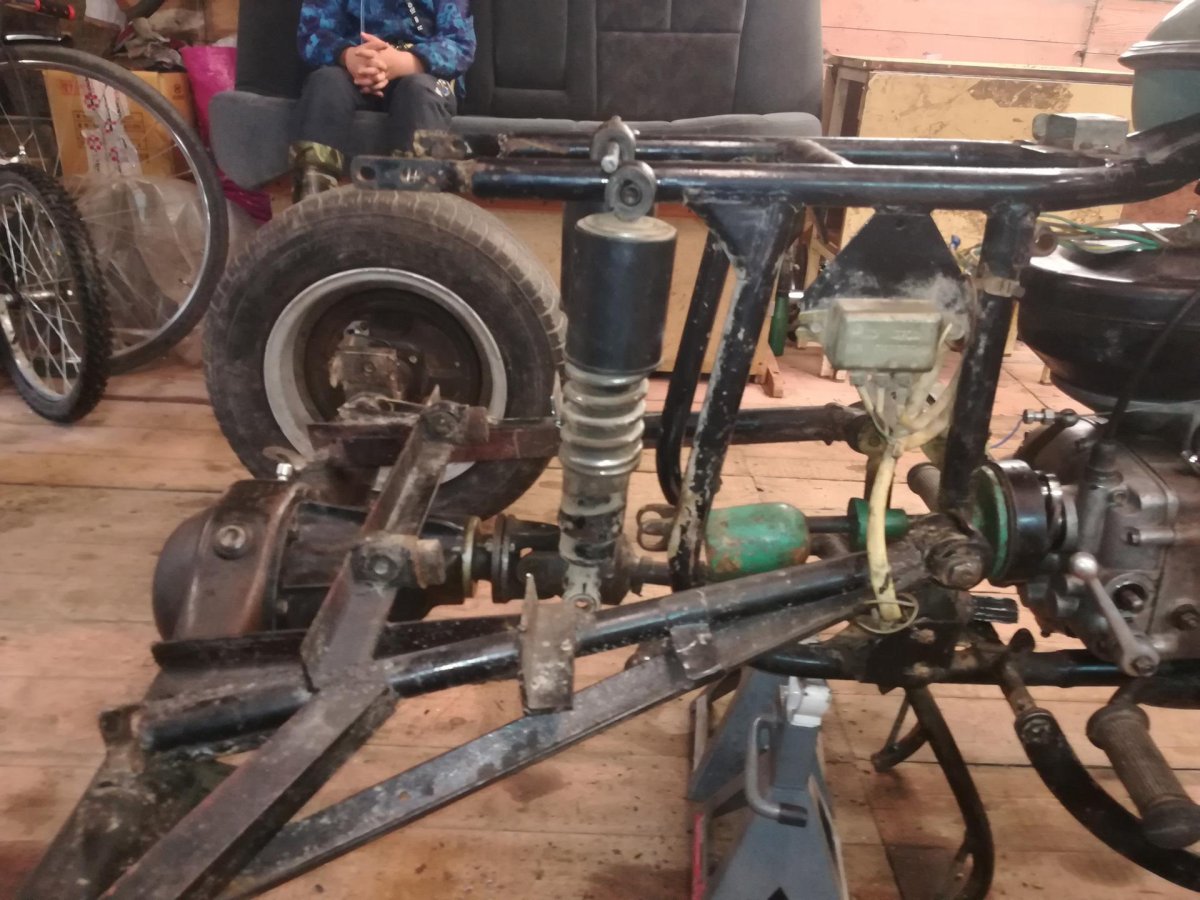 Трайк Урал самоделки