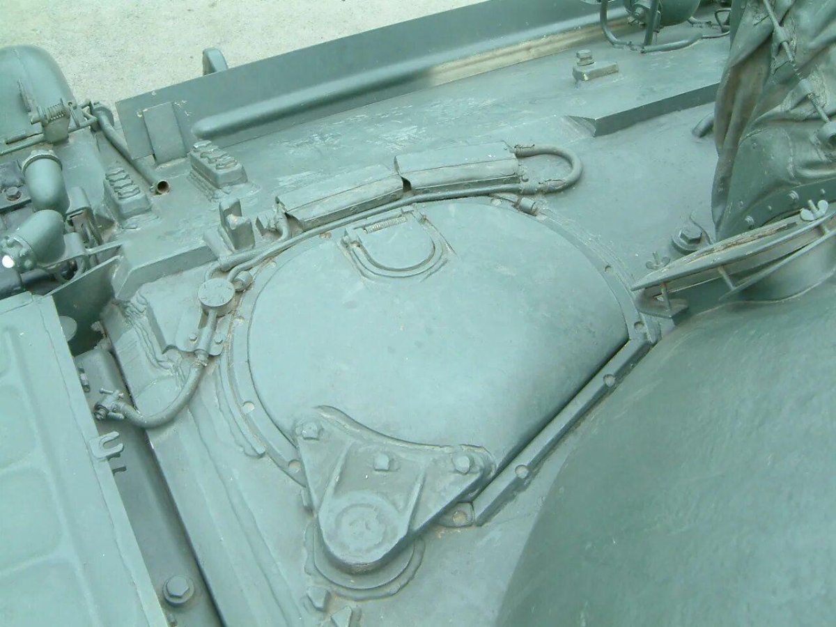 Т-62 МБ сзади