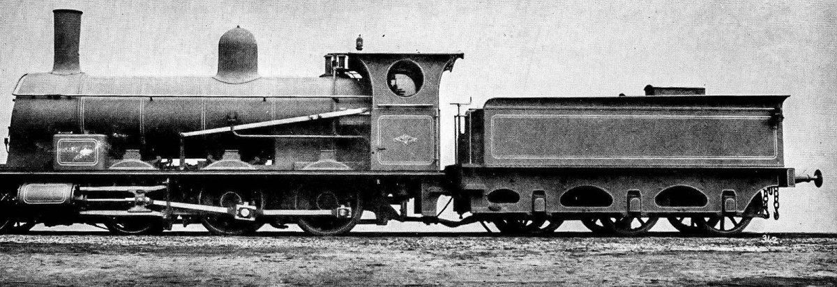Locomotive Type 12 Atlantic.