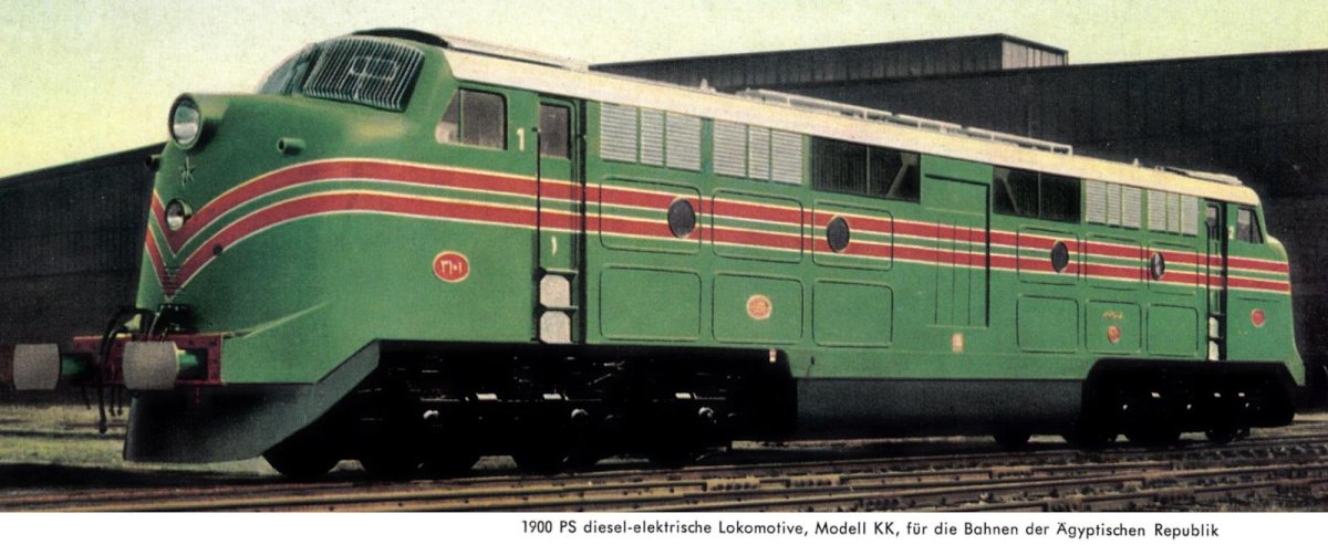 Тепловоз hs4000 Kestrel