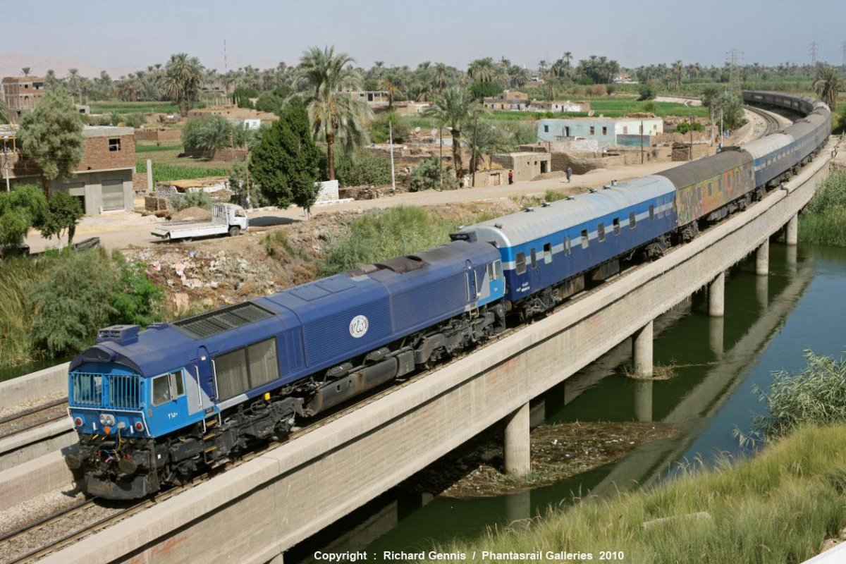 Поезда в Египте