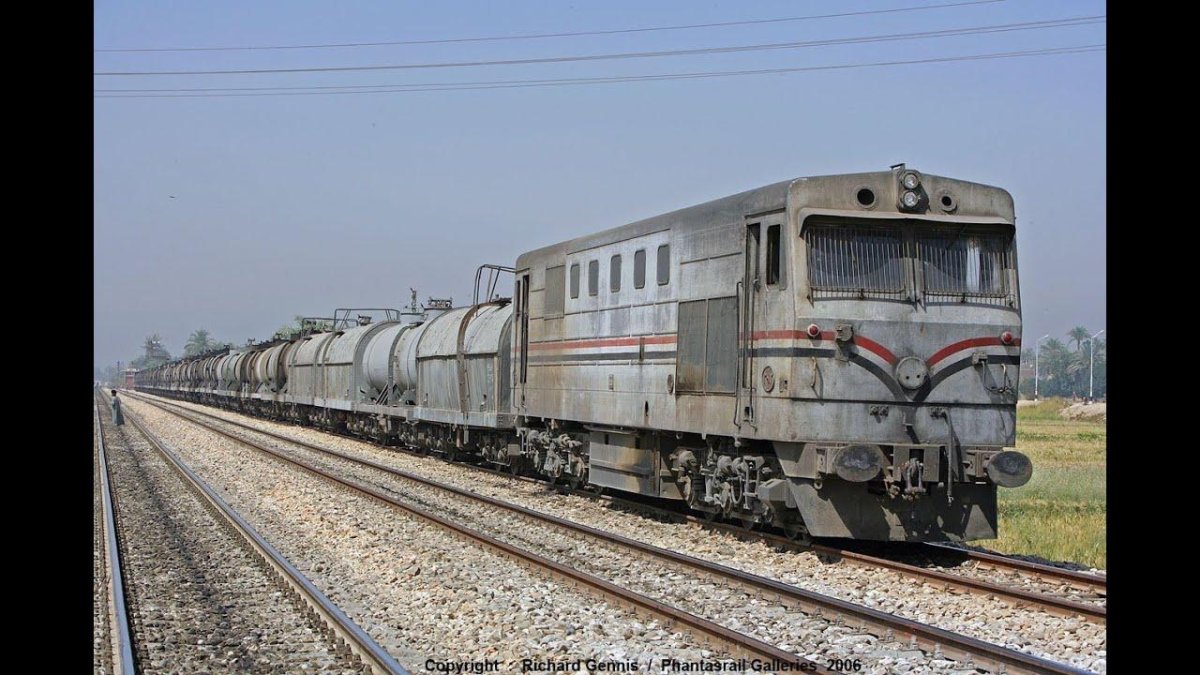 Железная дорога в Египте