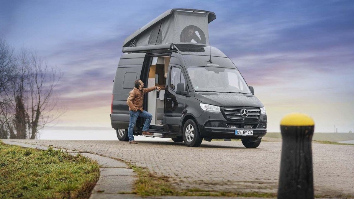 Hymer free 600 на базе Mercedes Benz