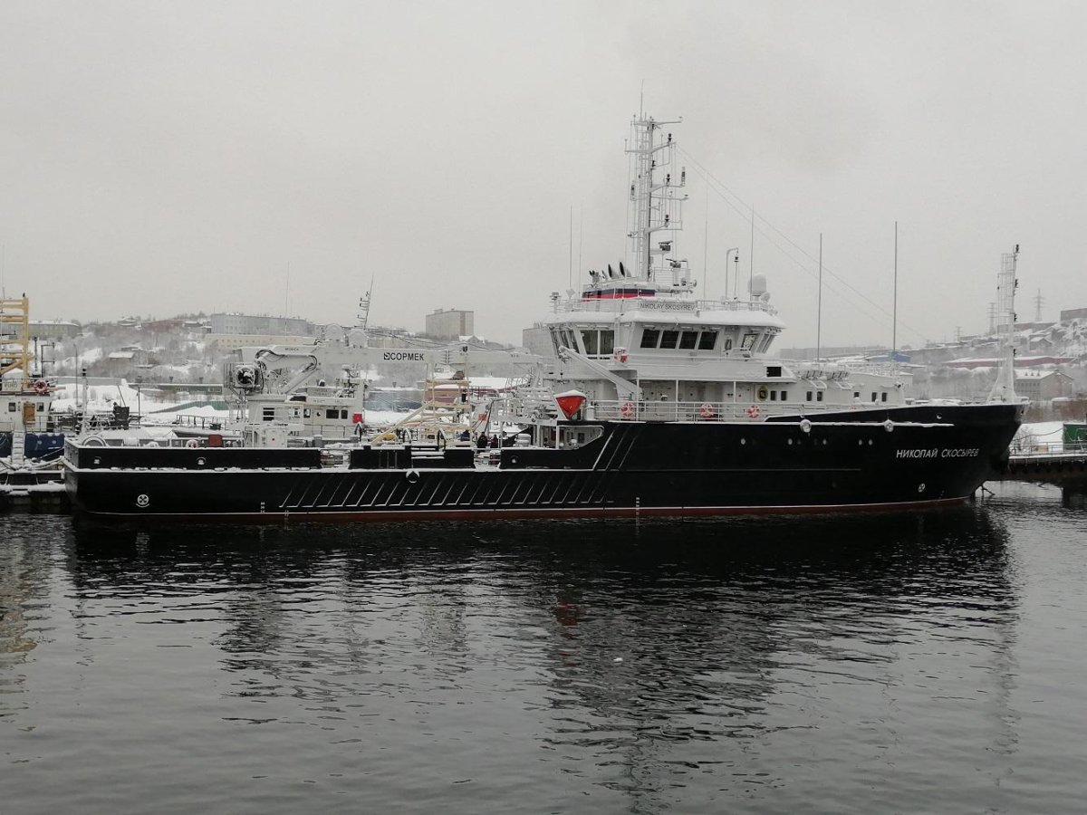 Николай Скосырев гидрографическое судно
