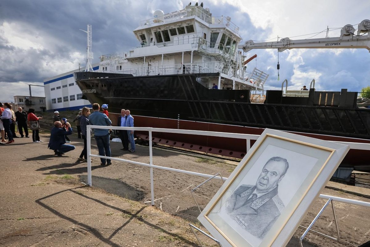 Николай Скосырев гидрографическое судно