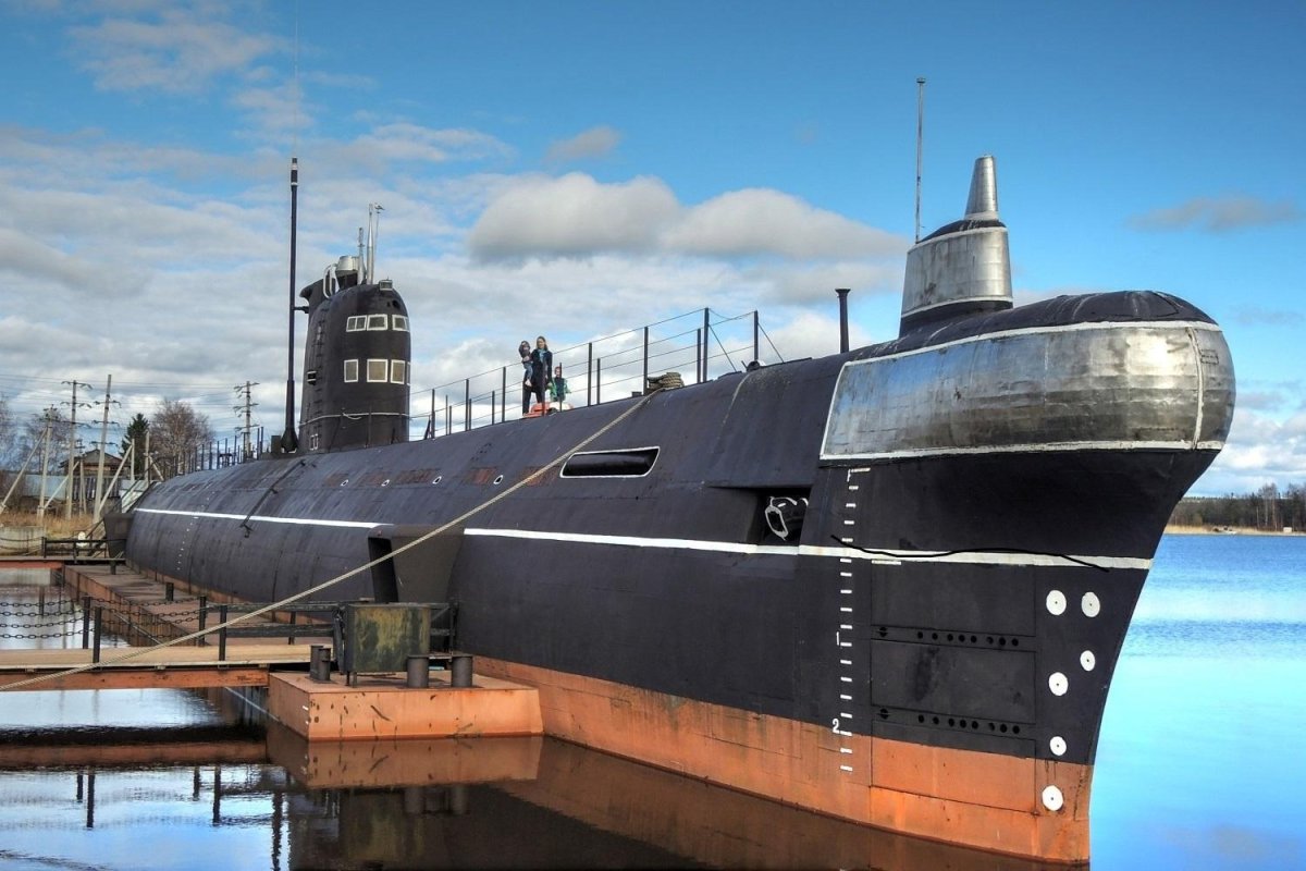 Музей подводная лодка Вытегра