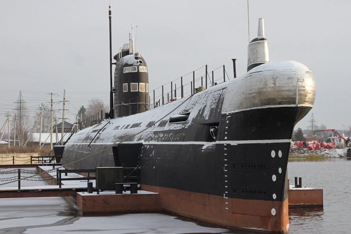 Музей подводная лодка б 440 Вытегра