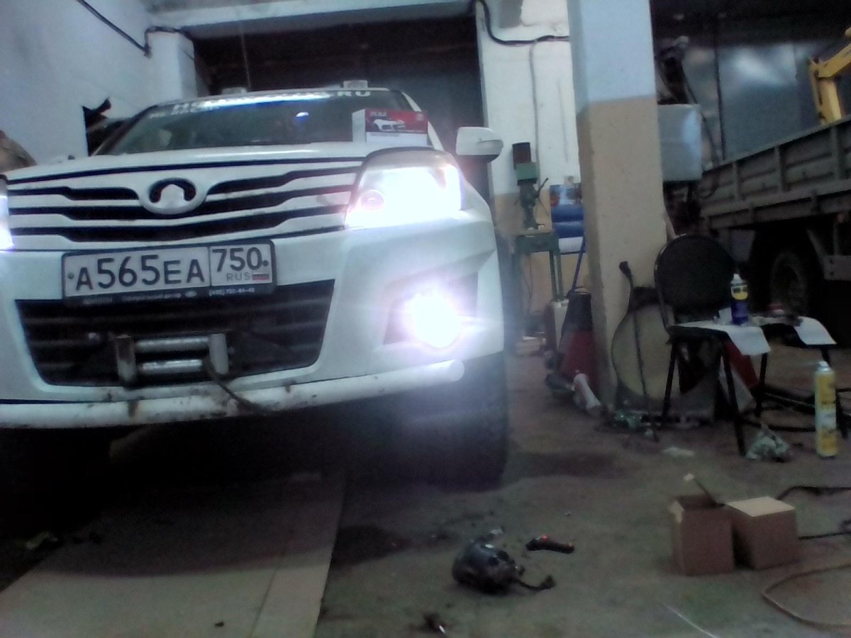 Led противотуманки Ховер н3