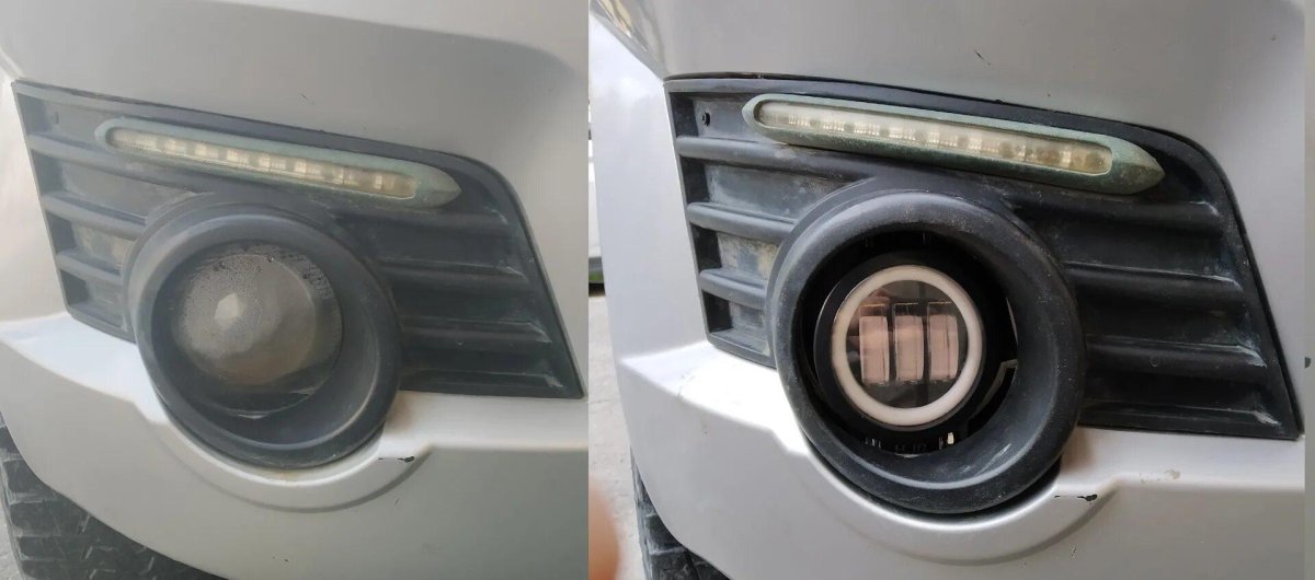 Led ПТФ на Ховер н3