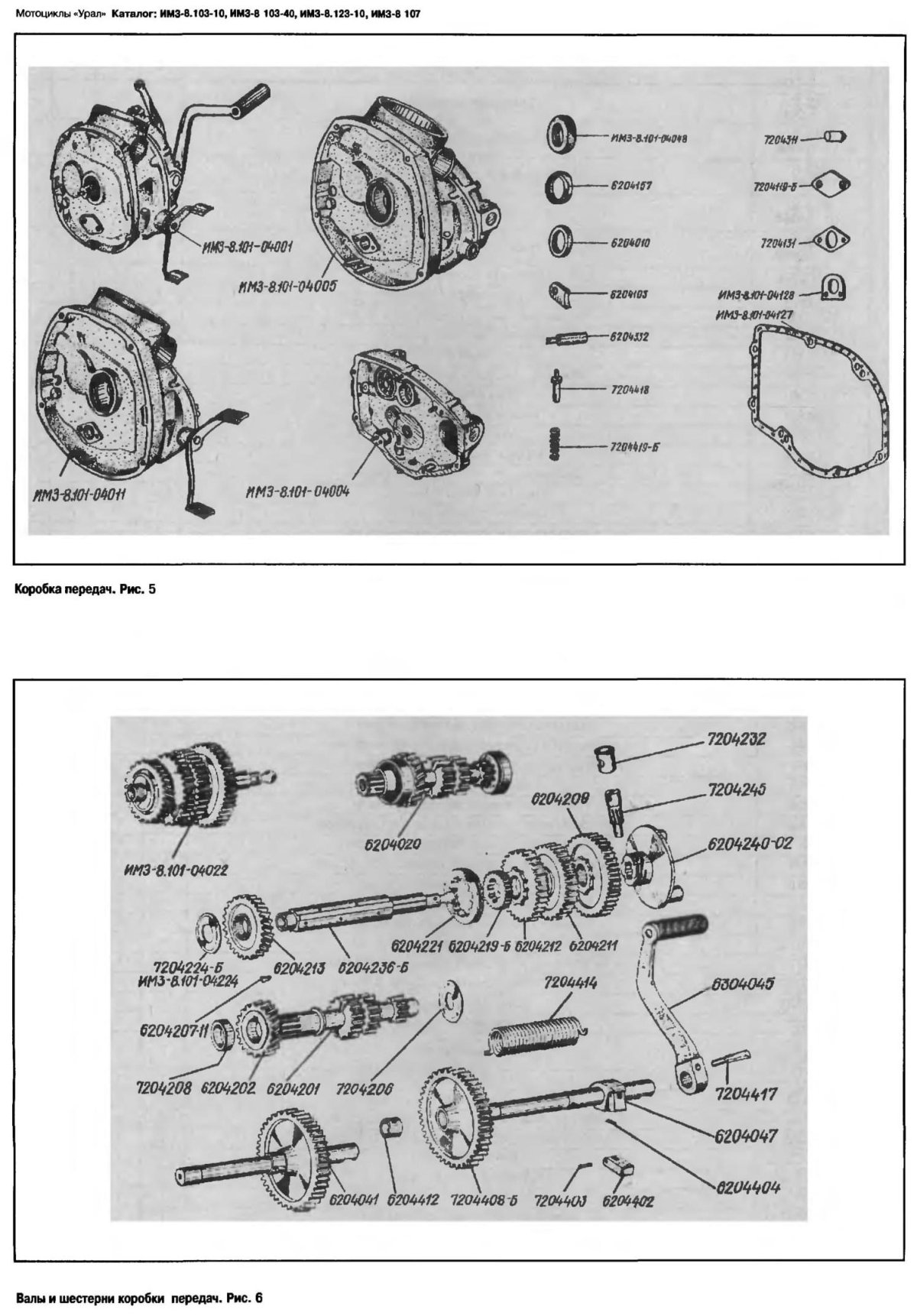 Схема коробки передач Урал мотоцикл