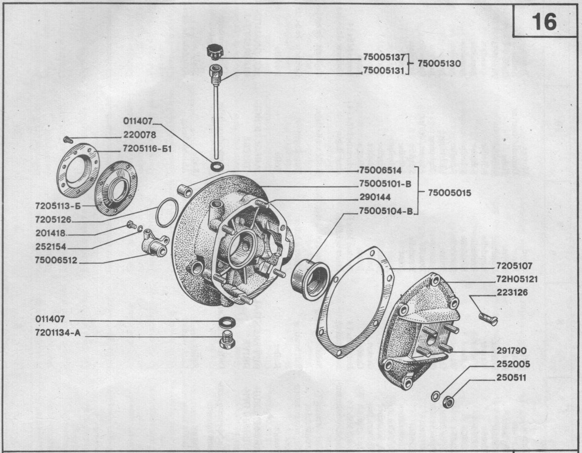 Схема редуктора мотоцикла Днепр