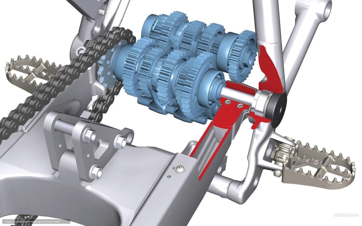 Цепной привод мотоцикла Ямаха 125