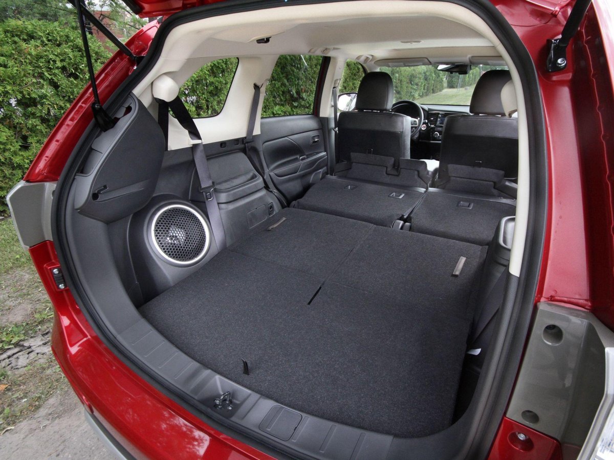 Митсубиси Аутлендер 2008 багажник