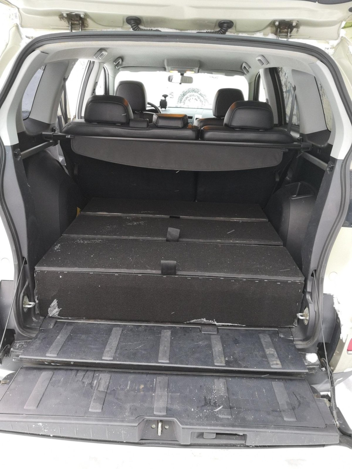 Mitsubishi Outlander 2 багажник